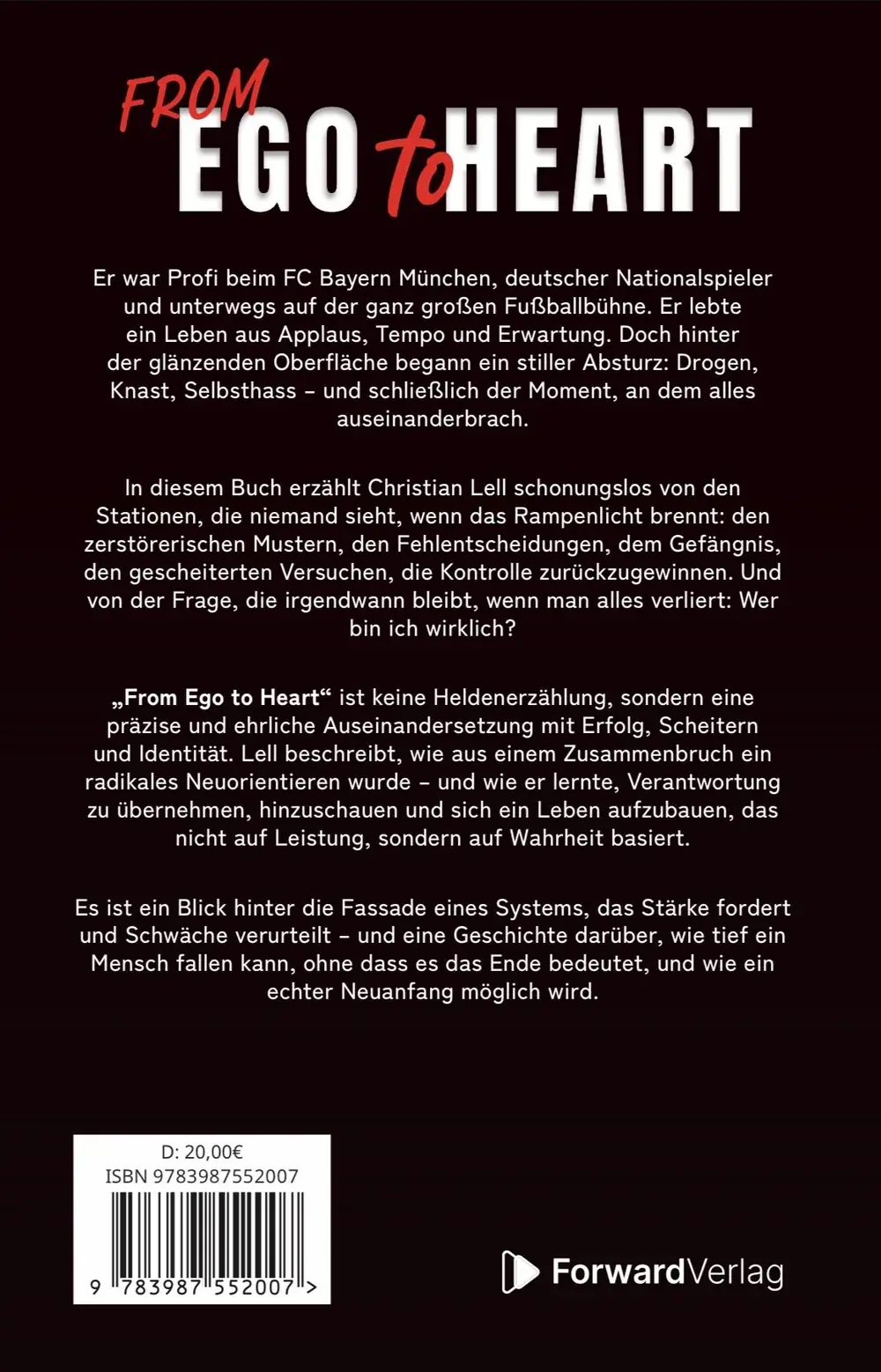 Rückseite mit dem Klappentext