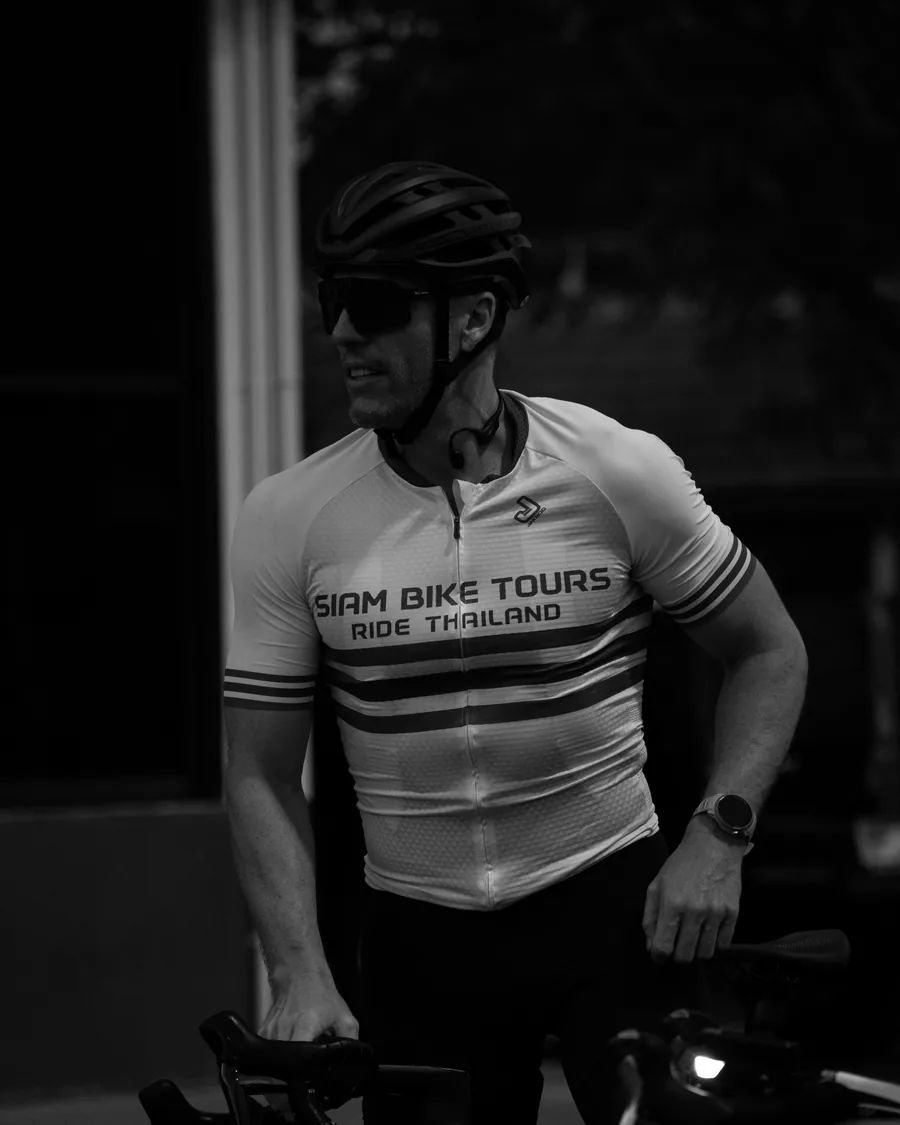 Christian Lell mit dem Rennrad